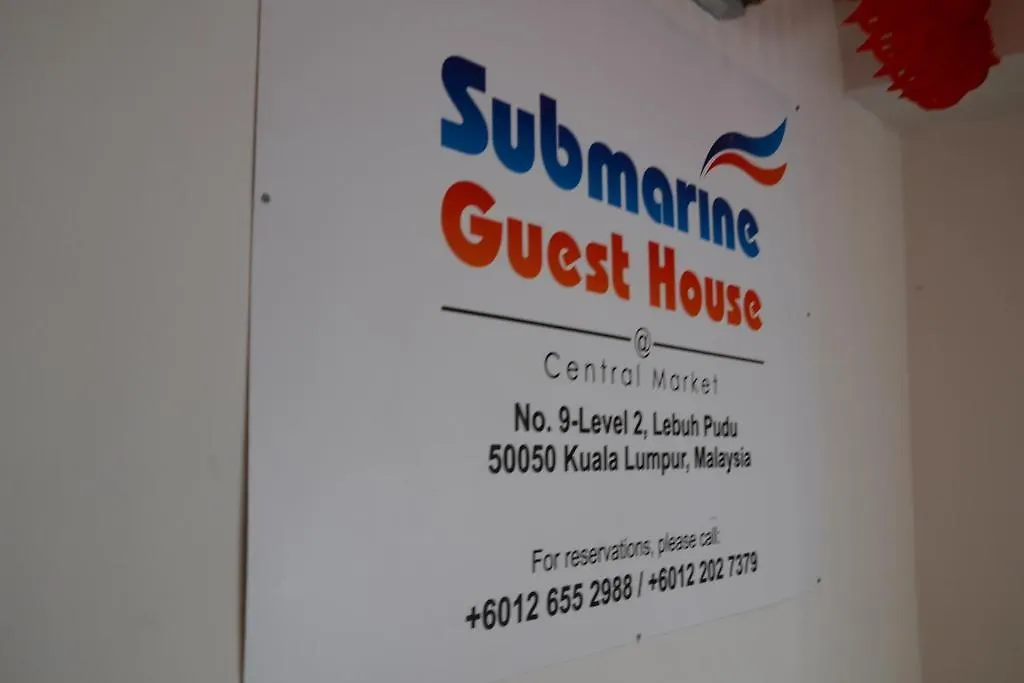 Hostel Submarine Guest House Central Market Kuala Lumpur Malaysia